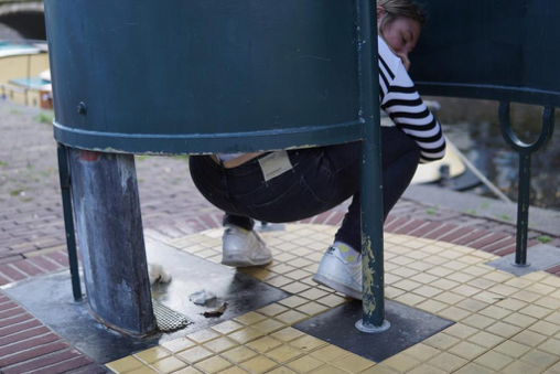 Man Pissing On Woman